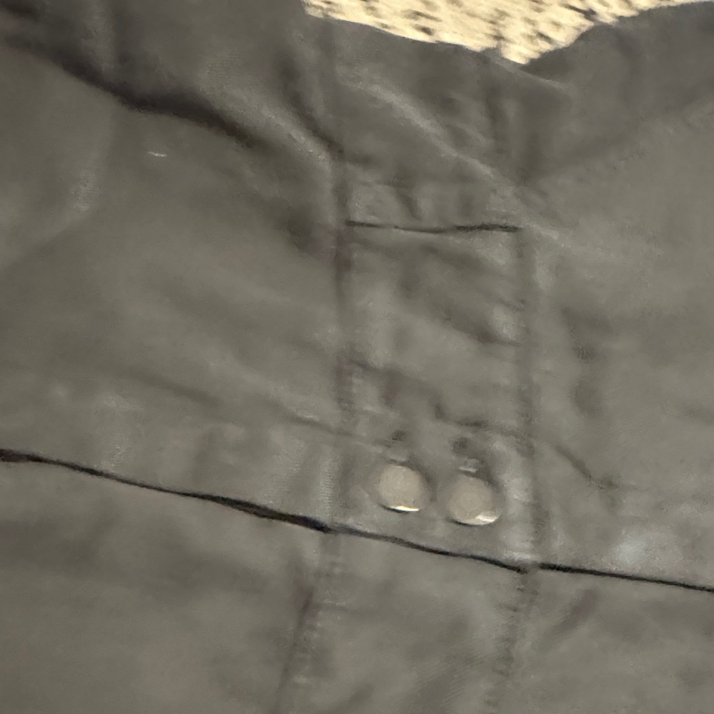 Joe's washed black soft denim Button-Up romper - Picture 3 of 13